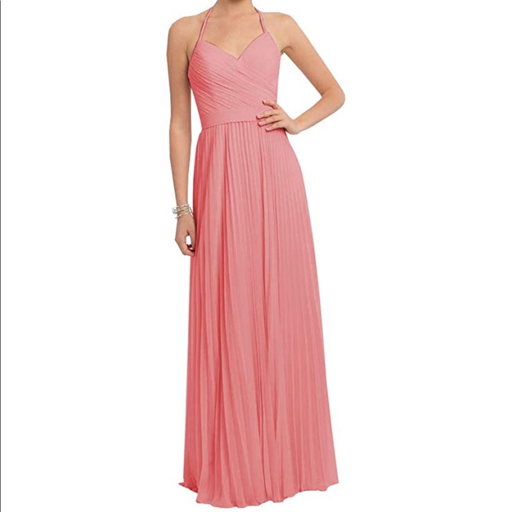 Coral Bridesmaids/Prom dress. XS.